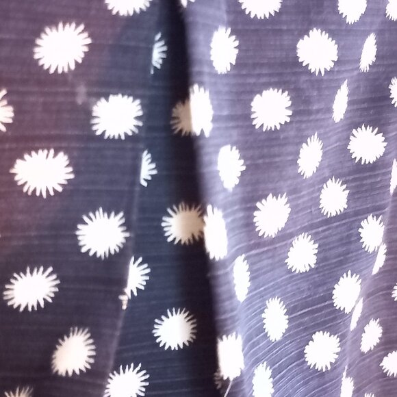 BODEN navy and white starburst polka dots mini skirt - Picture 5 of 10